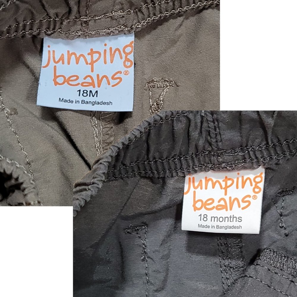 Jumping Beans 2 Pair Casual Boys Shorts 18m - Picture 5 of 5